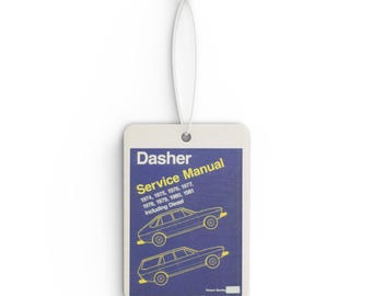Bentley Manual VW Dasher Air Freshener