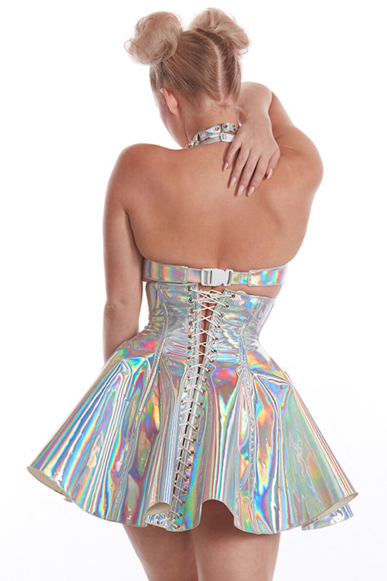 clear corset skirt
