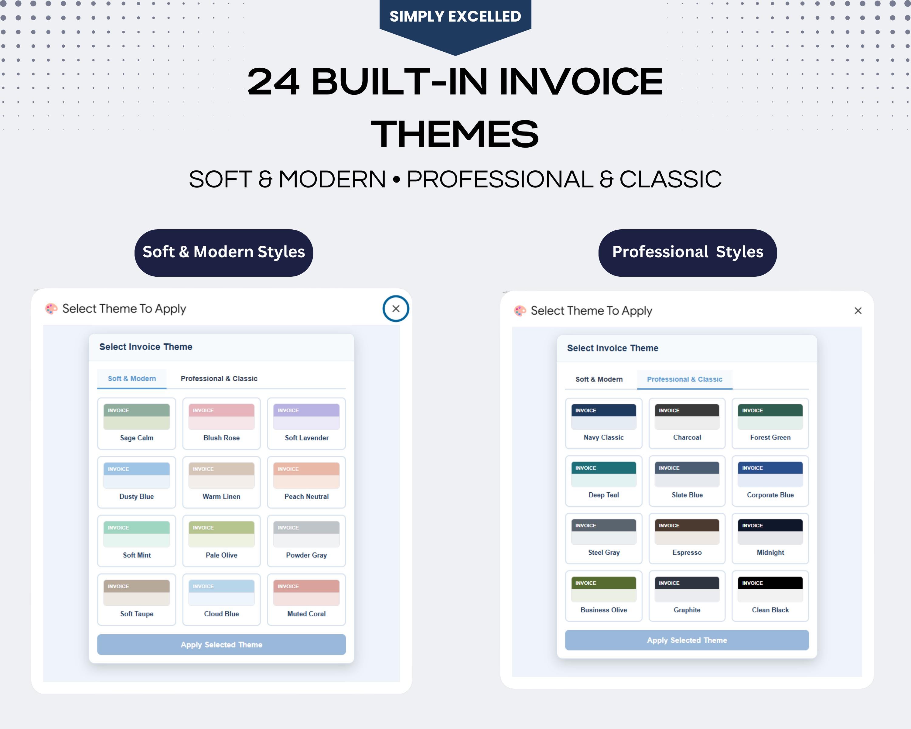 Automated Invoice Template for Google Sheets | One-click PDF Export ...