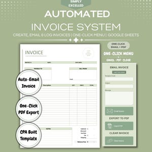 Automatisierte Rechnungsvorlage | RechnungsGenerator | One-Click Email & PDF Rechnungsstellung