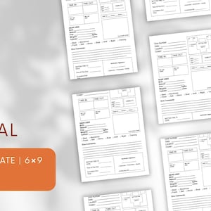 Printable Scuba Dive Logbook: PADI Compatible 6x9 (110 Pages) (Digital Download)