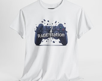 Gaming RAGEstation Graphic Tee: Unisex Gamer Shirt