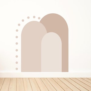 Boho Arches Wall Decal: Removable Nursery Wall Art