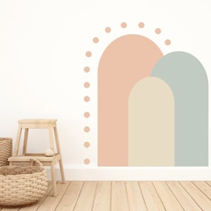 Arch Wall Decals: Boho Nursery Decor