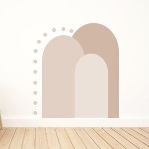 Arches Wall Decal , Reusable and Removable, Wall Decals , Boho Arch Wall Sticker , Boho Wall Art , Nursery Wall Decor