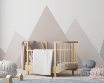 mountain nursery wall