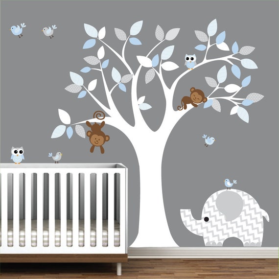 children wall decal nursery vinyl wall stickers wall decals | etsy