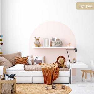Boho Arch Wall Decal: Removable Nursery Decor