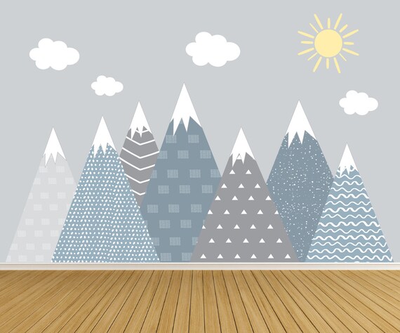 cloud decals for walls