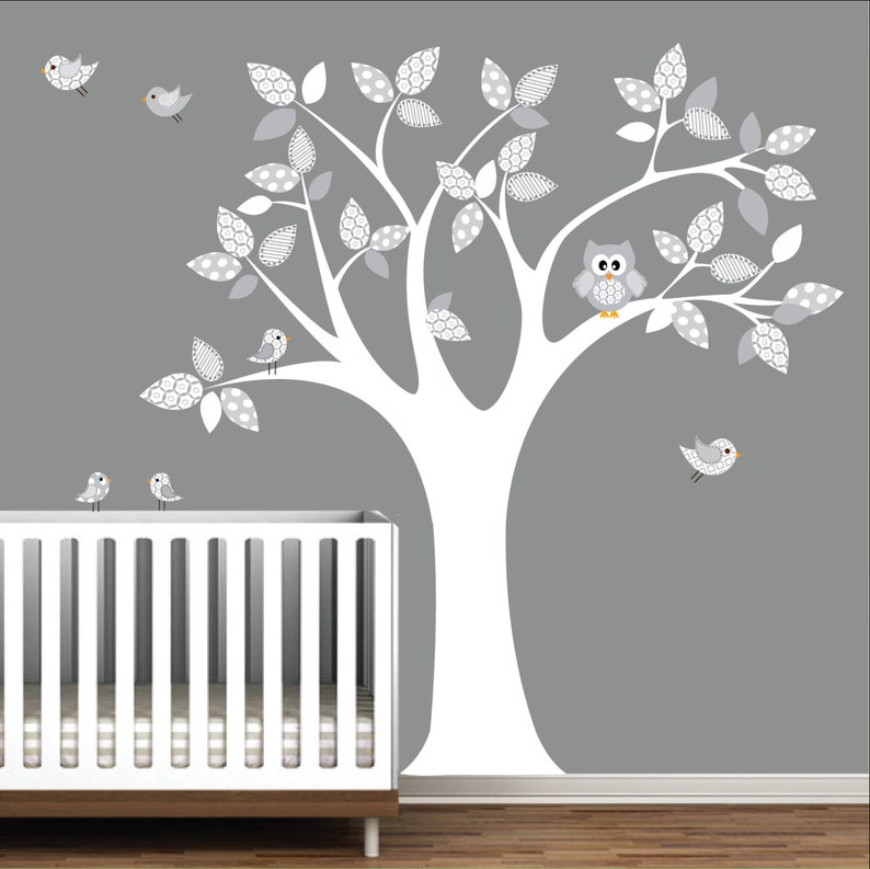 Vinyl WAll Decal Nursery Wall VinylTree with Etsy