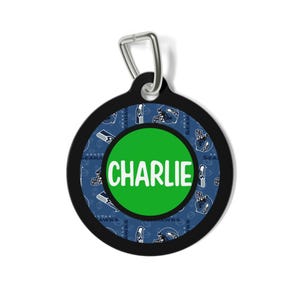 Dog Tag, Custom, Pet Tag, Seattle Seahawks, NFL Team, Football, ID Tag, Dog, Cat Tags, Personalized Pet Tags, Custom Pet Name