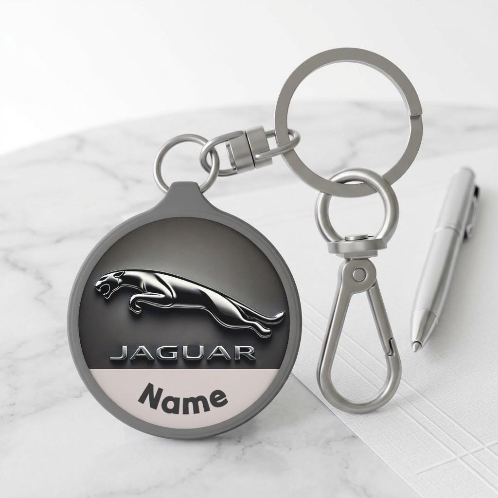 Jaguar Keyring - Etsy Finland