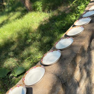 Limoges porcelain salad  plates set of 8