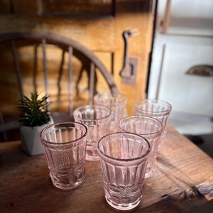pink vintage glasses