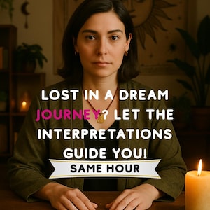 Lost in a Dream Journey? Let Our Interpretations Guide You