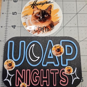 UOAP nights 3d printed magnet