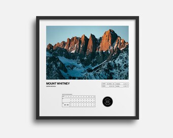 Mount Whitney Certificate