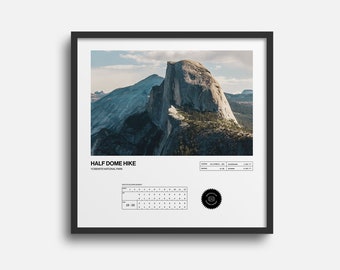 Half Dome Hike Certificate