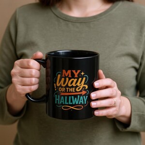 Teacher Mug, Teacher Appreciation Gift, Cute Teacher Coffee Cup, Apple Mug, Teacer Gift, Black Mug, Cute Gift, Teacher Christmas Gift