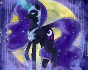 Nightmare Moon Prints MLP