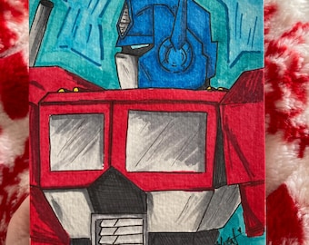 オプティマスプライム トランスフォーマー - トランスフォーマーのアートワーク オートボット