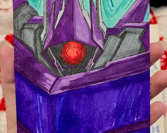 Shockwave Transformer - Transformers Prime Artwork Decepticon Scientist