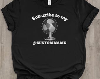 Custom "Subscribe to My Fans" Tee, OnlyFans T-shirt, Bella + Canvas Crop Top, NSFW OnlyFans T-shirt,  Onlyfan Apparel, OnlyFans Model