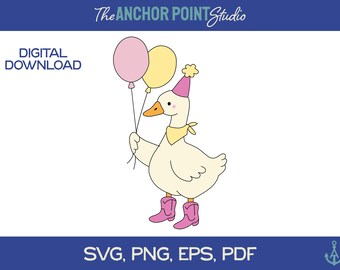 Ganso tonto SVG, Ganso tonto PNG, Ganso tonto eps, Ganso SVG, Pájaro SVG, Ganso PNG, Ganso SVG, Un ganso tonto, Cumpleaños de ganso tonto