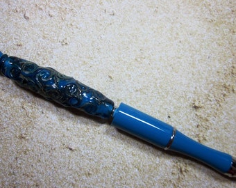 Lampwork Beaded, Ballpoint Pen, Artisan Crafted, One of a Kind, SRAJD, Hand Crafted Glass, Unique, OOAK