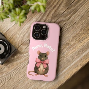 Cute Rat Phone Case with Aww, Rats!