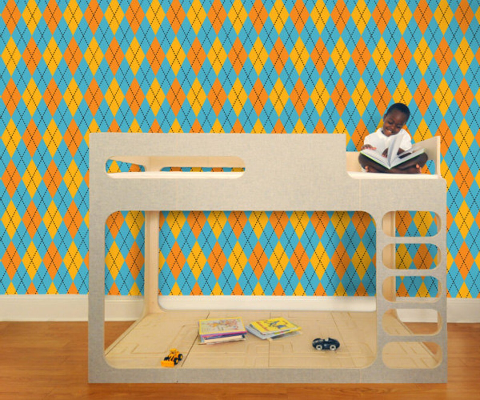 Astonishing Argyle WALLPAPER Removable Re-usable FABRIC - Etsy