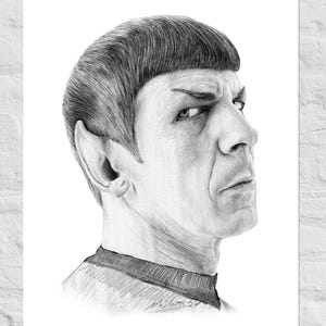 SPOCK - Leanard Nimoy - poster