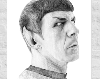 SPOCK - Leonard Nimoy - Poster