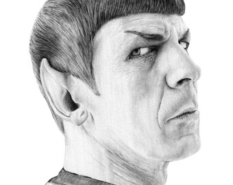 SPOCK - Leonard Nimoy - HIRES Digital Download