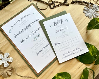 Leaf & Branch Wedding Invitations