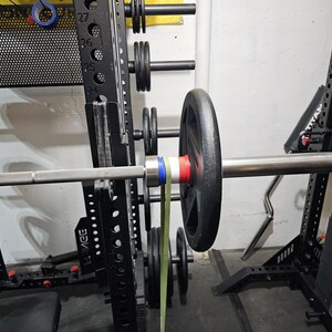 Resistance Band Barbell Sleeves image 8