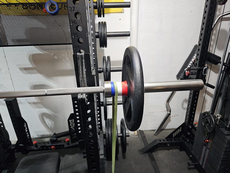 Resistance Band Barbell Sleeves image 8