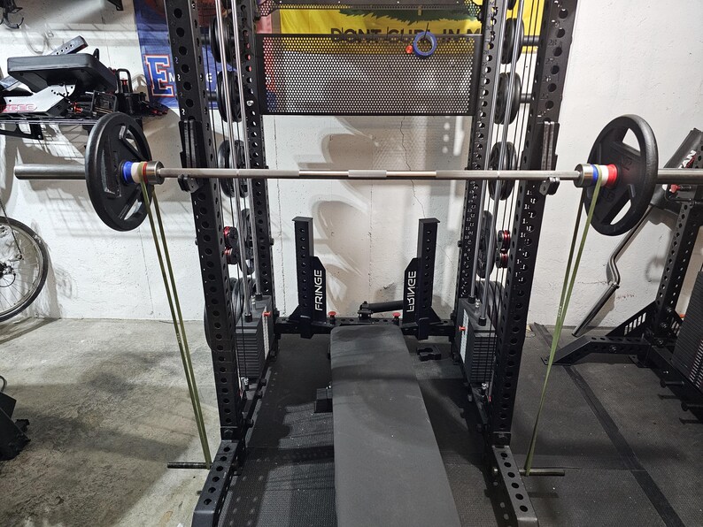 Resistance Band Barbell Sleeves image 2