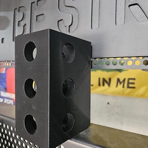 3D gedruckte 3x3 Aufrechte Aufbewahrung für Regalaufsätze