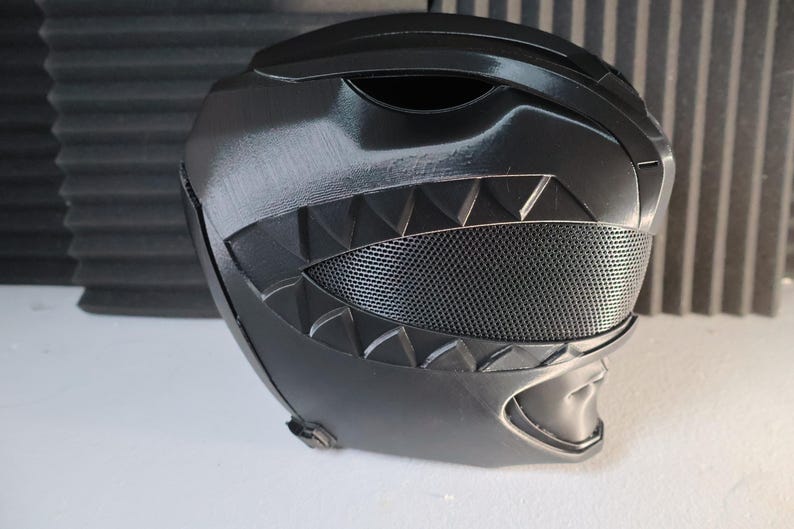 MMPR Green Ranger Cosplay Mask - Etsy