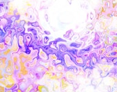 Pastel Abstract Art, Digital Print Art for Girls Room Art Work, Pink Baby Art, Abstract Wall Art, Mauve Giclee Print, Alcohol Ink Artwork,