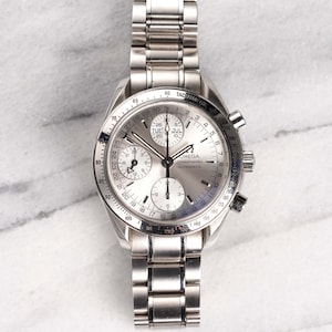 Omega Speedmaster Triple Calander Silver Dial 1990s Automatic 39mm Case