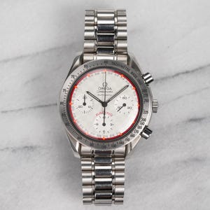 Omega Speedmaster Schumacher Limited Edition 2000s Automatic Chronograph 39mm Case