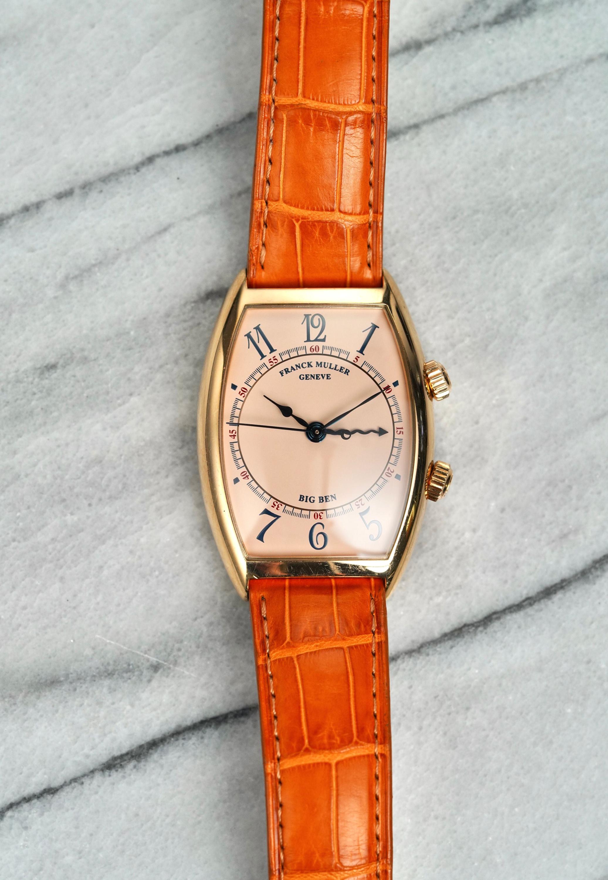 Franck Muller Reference 5850 Big Ben Salmon Dial 18K Rose Gold