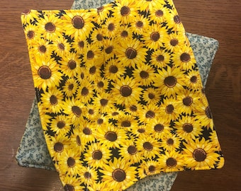 Sunflowers, Date Night, Bowl Cozies,Single or Set of Two