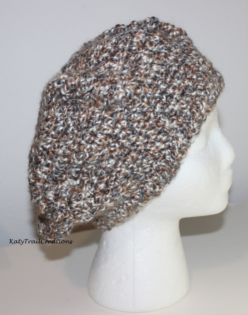 Super Soft and Slouchy in Homespun Yarn Shaker Beret