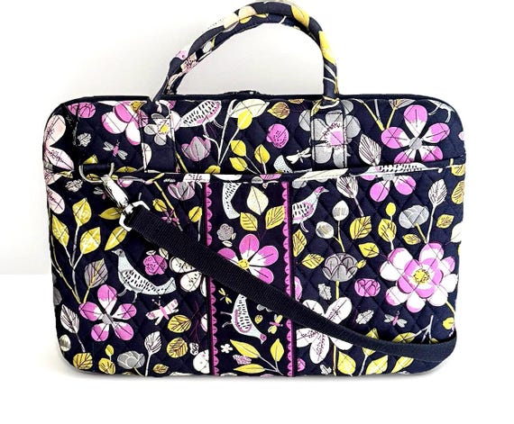 Vera Bradley Crossbody or Top Handle Hard Shell Laptop Case