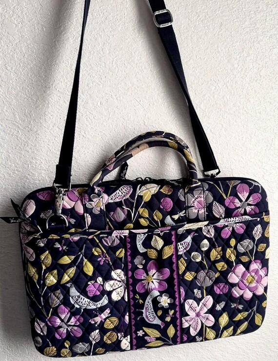 Vera Bradley Crossbody or Top Handle Hard Shell Laptop Case