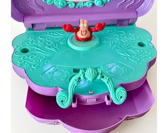 Tocador de mesa con música y luces de la princesa Ariel de Disney "La Sirenita"