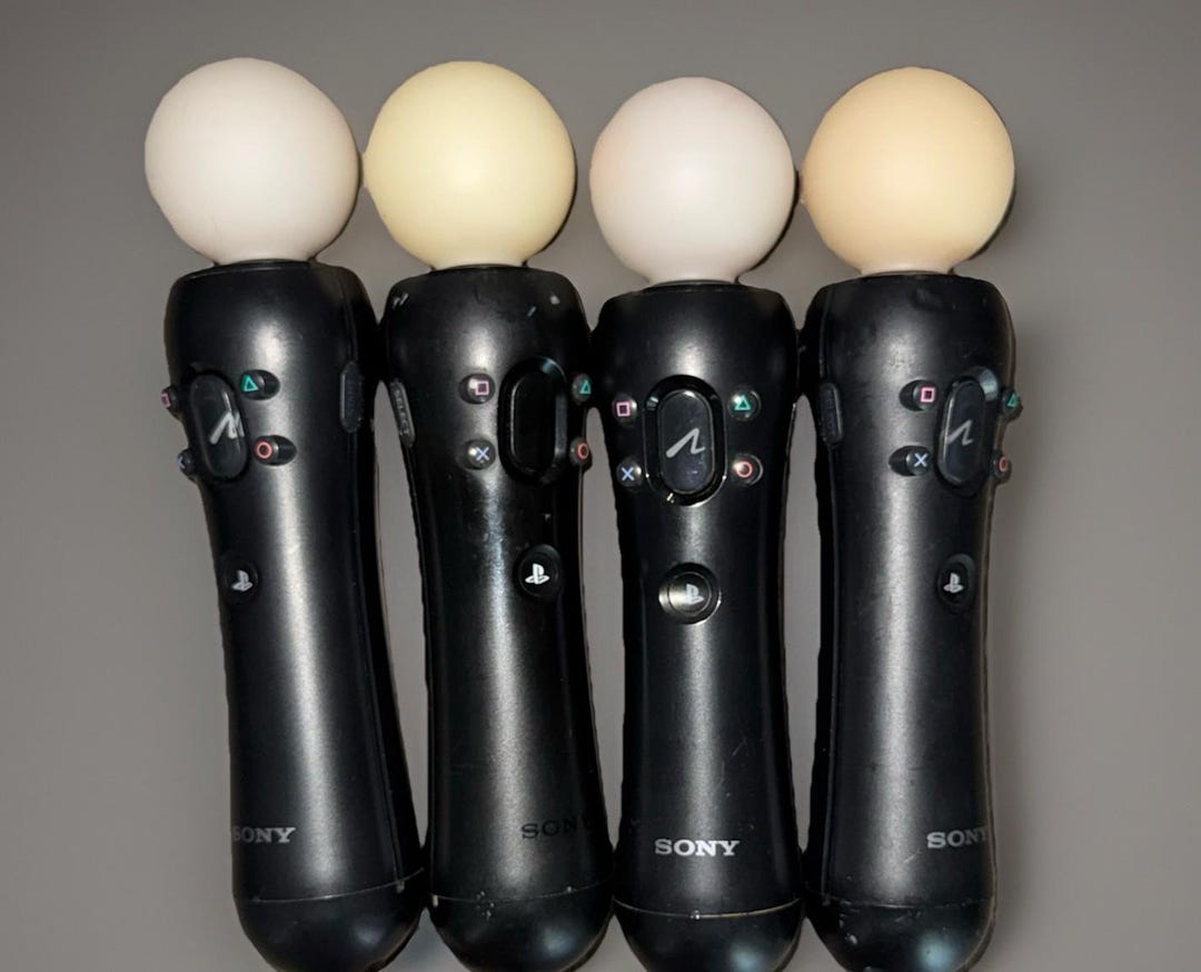 Playstation Move Motion Controller Untested Lot of 4 Multi Models ...